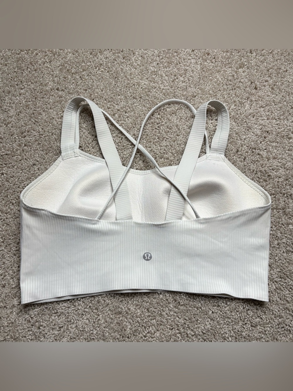 Lululemon Like a Cloud Ribbed Longline Bra *Light Support, B/C Cup - Picture 2 of 5